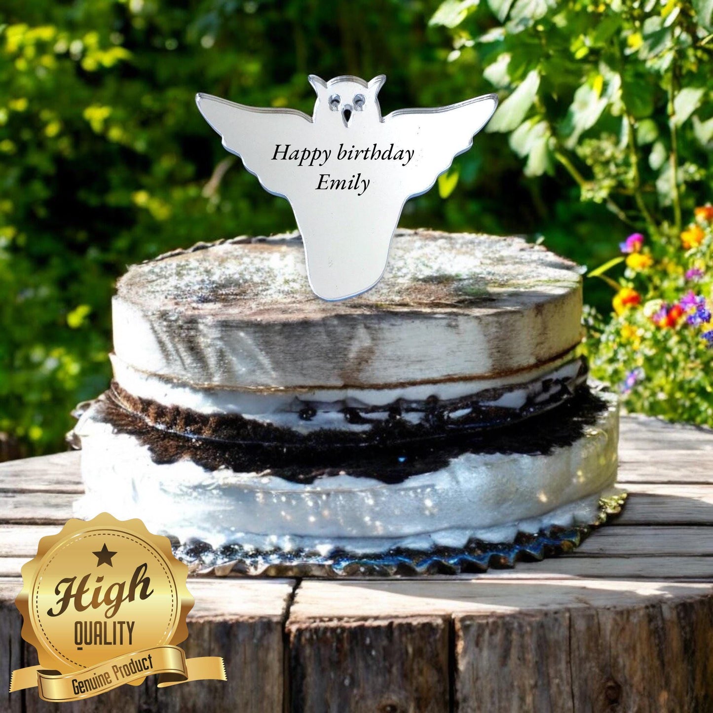 Owl Cake Toppers: Custom Cupcake Decorations