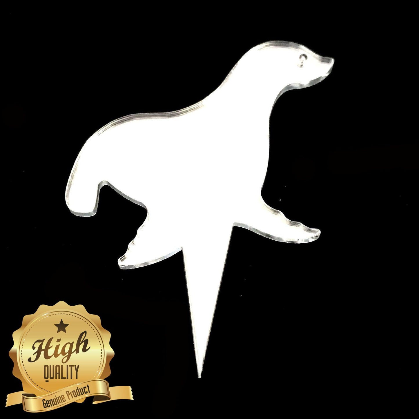 Seal Cake Toppers Recycled Cupcake Decorations