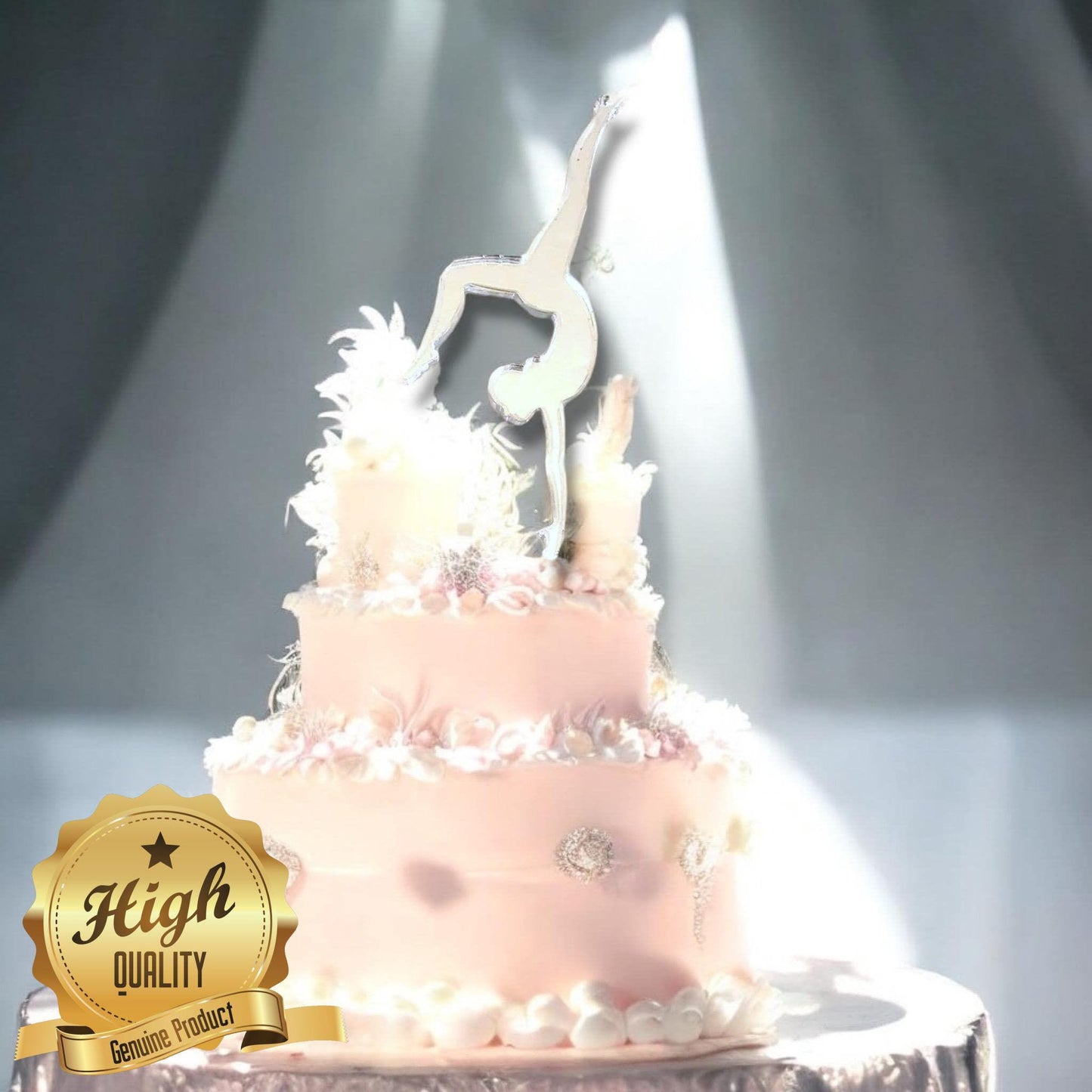 Gymnast Cake Toppers Gymnastics Birthday Party Decor