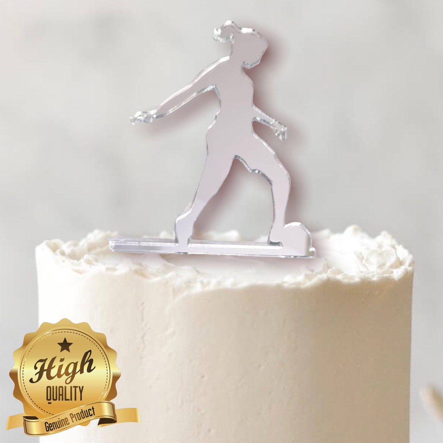 Football Player Shaped Cake Toppers