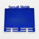 Photo Frame Personalised Acrylic Medal Hangers. Colour Choices & Fixings