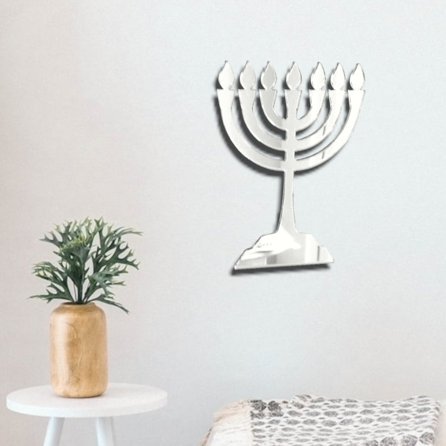 Menorah Acrylic Mirror