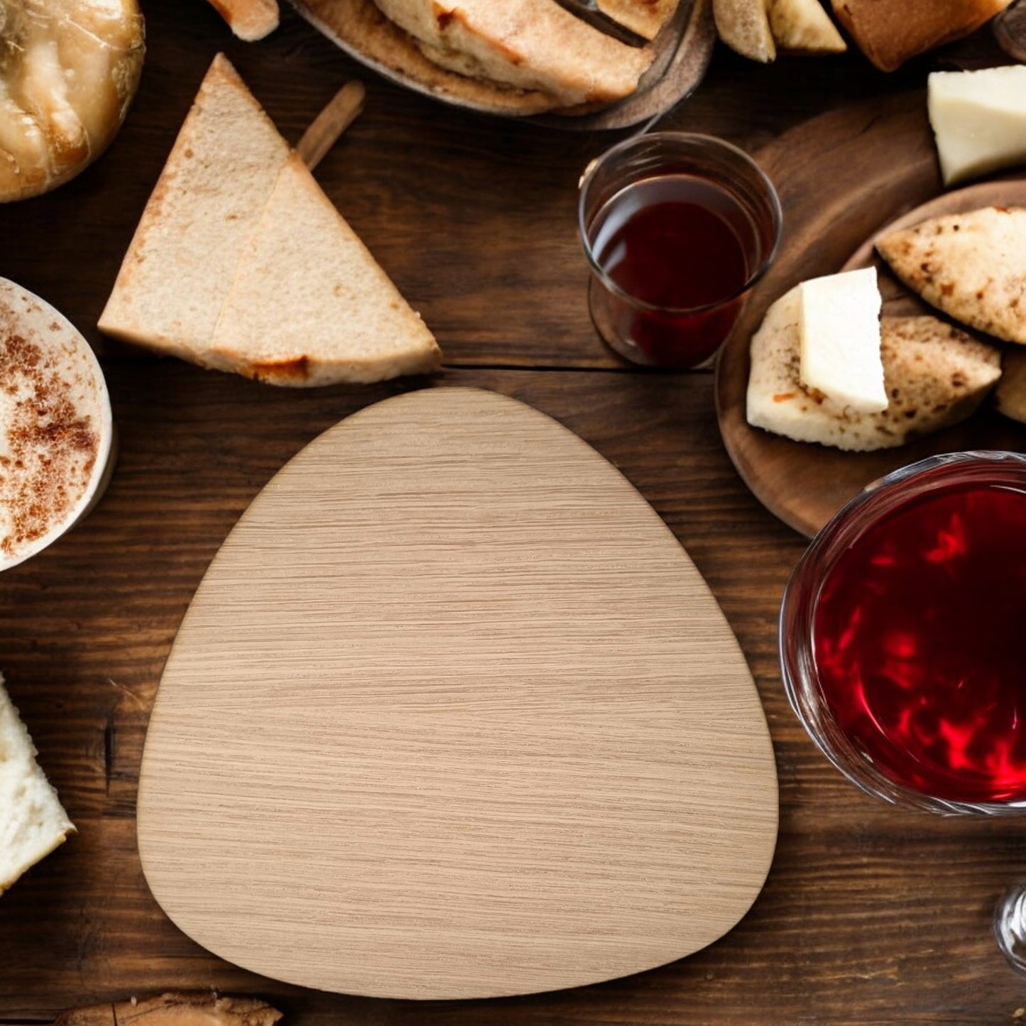 Pebble Placemats & Coasters - Wooden Colours