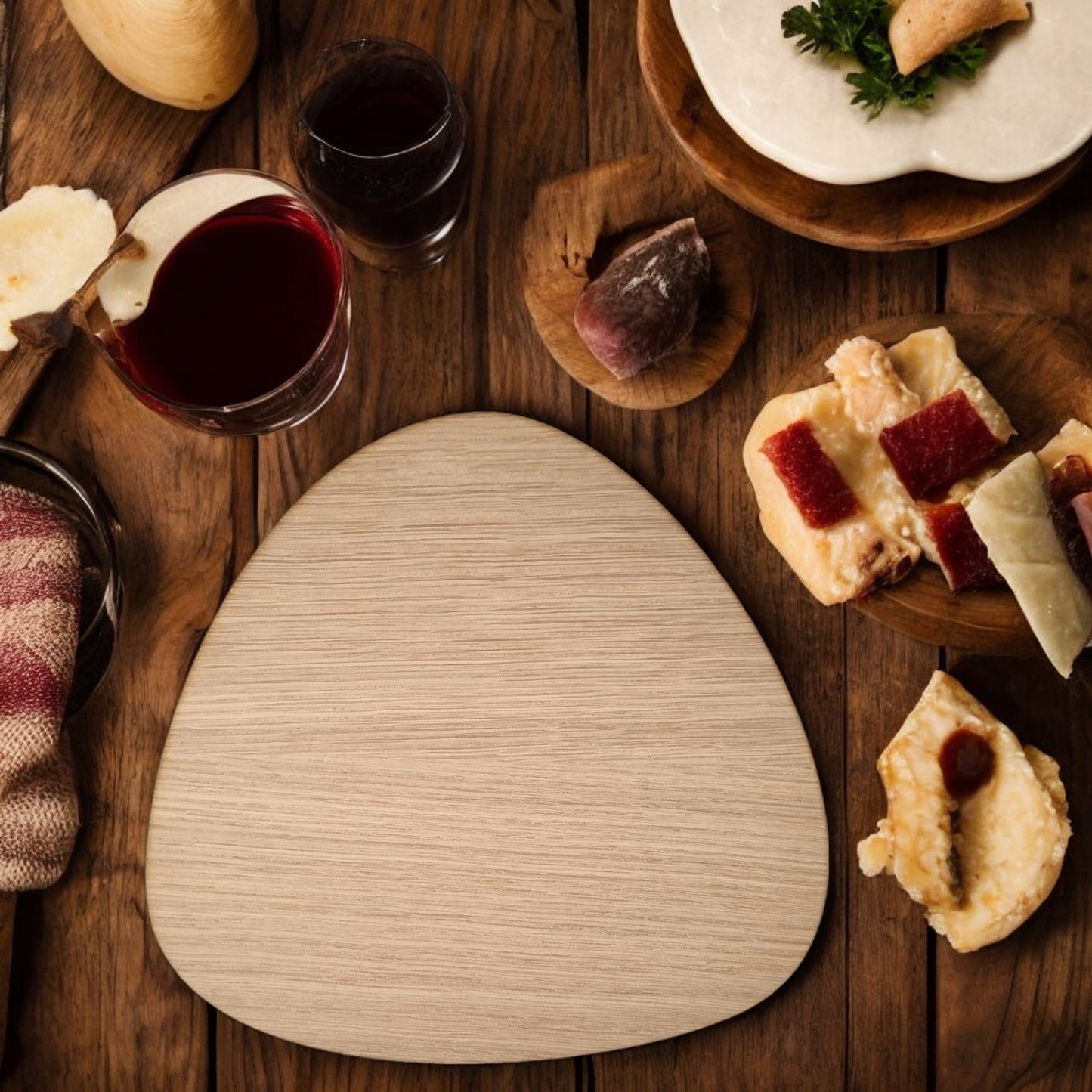 Pebble Placemats & Coasters - Wooden Colours