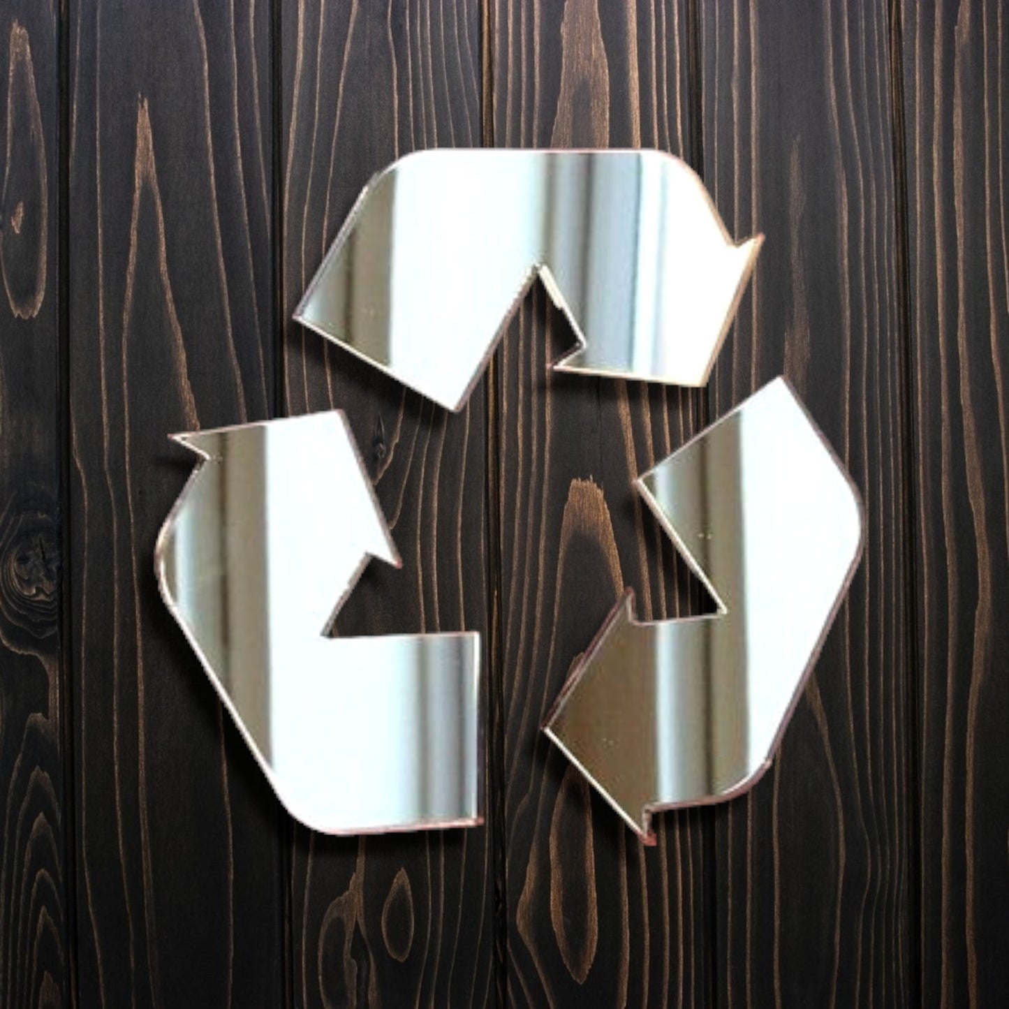 Recycle Acrylic Mirror Sign