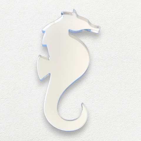 Seahorse Shaped Acrylic Mirrors with Engraving Options