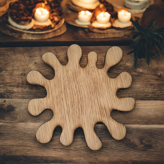 Splash Placemats & Coasters - Wooden Colours