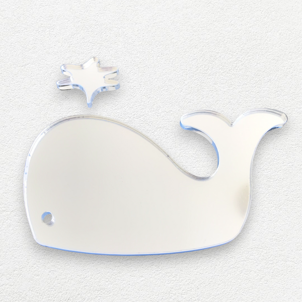 Whale & Spurt Shaped Mirrors