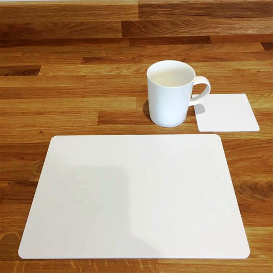 Gloss Rectangle Placemats and Coasters Set
