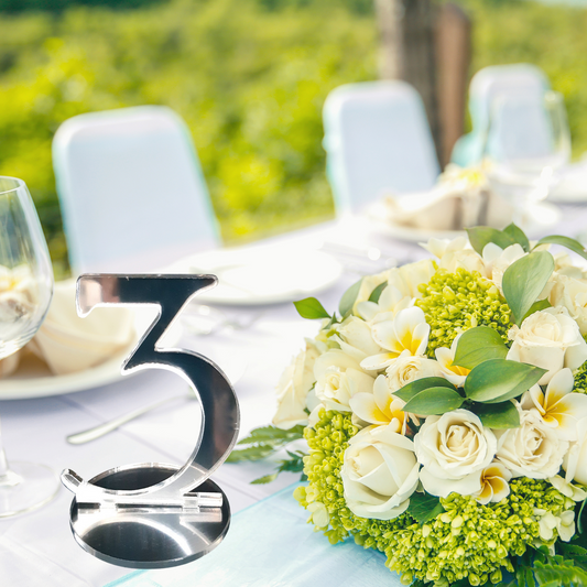 Supports de numéros de table