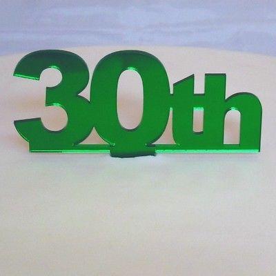 30th Birthday Cake Topper