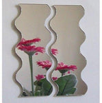 Pair of Wave Mirrors