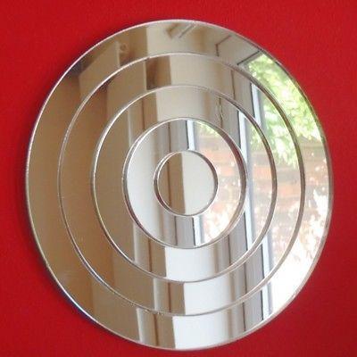 Circles within Circles Infinity Acrylic Mirrors, Bespoke Sizes