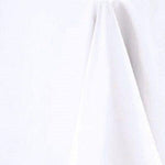 White Rectangular Tablecloth