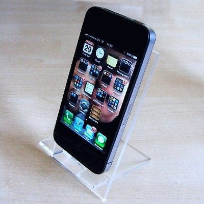 Clear Desktop Smart Phone/Mini Tablet Stand