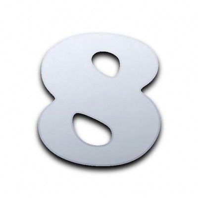 Number 8 Mirrors, Custom Made - Font, Colour & Sizes