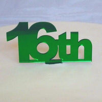 16th Birthday Cake Topper