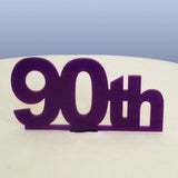 90th Birthday Cake Topper