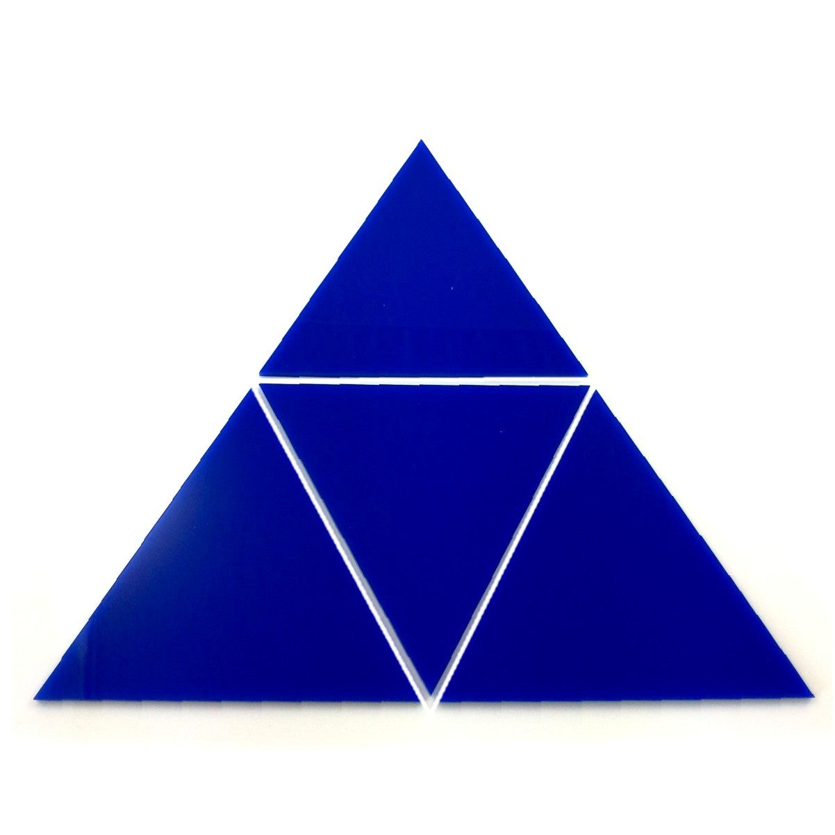 Triangular Tiles - Blue