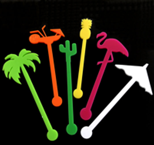 Cocktail Drink Stirrers. Set of 6