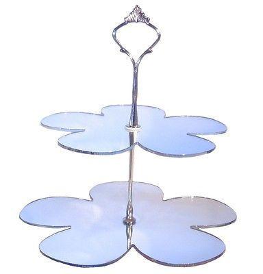 Two Tier Daisy Cake Stand