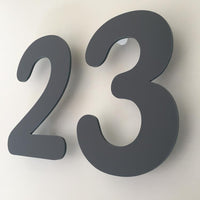 Floating House Numbers & Letters - Rounded