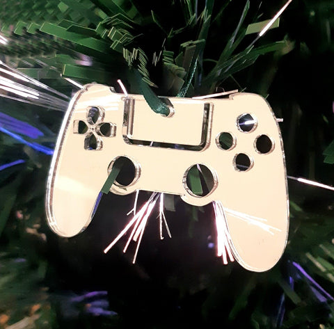 Game Controller Christmas Tree Decorations Mirrored