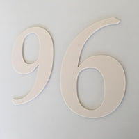 House Numbers & Letters Flat Finish - Book