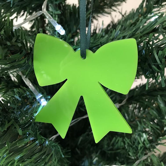 Bow Christmas Tree Decorations