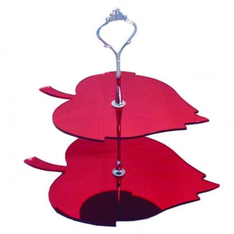 Two Tier Leaf Cake Stand