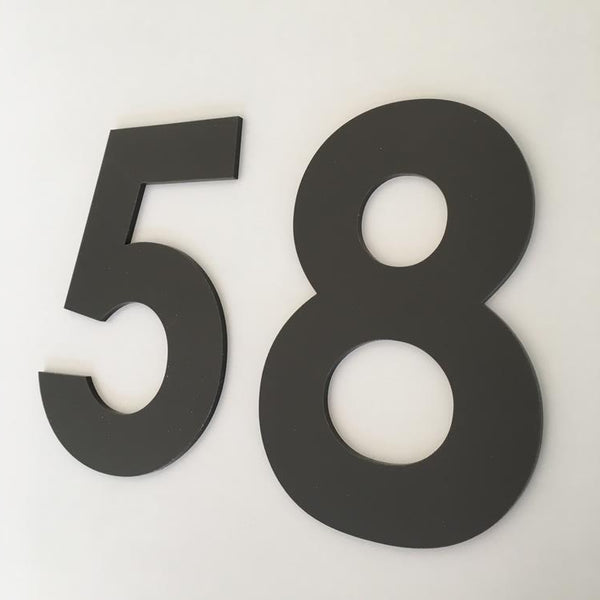 House Numbers & Letters Flat Finish - Century Gothic