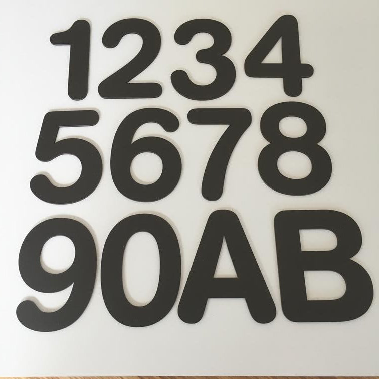 Rectangular House Number Signs