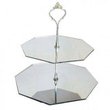 Two Tier Octagon Cake Stand
