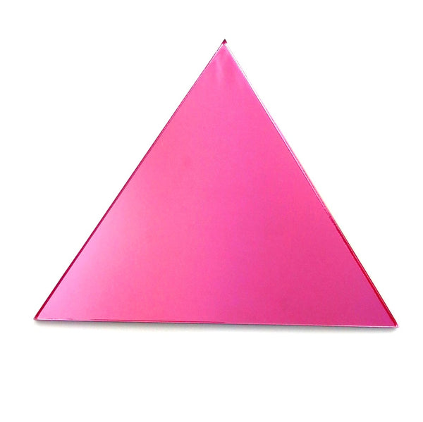 Triangular Tiles - Pink Mirror