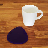 Pebble Shaped Coaster Set - Purple