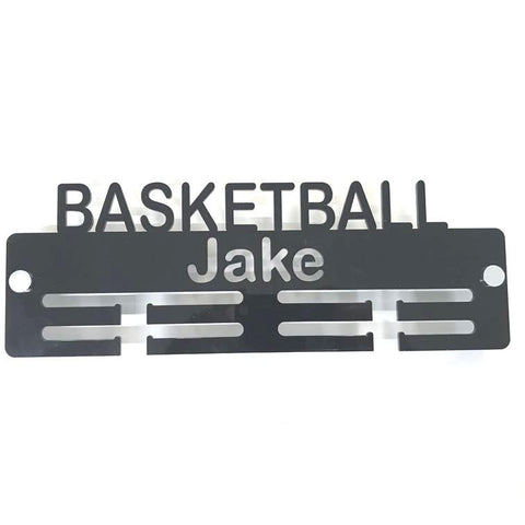 Personalised "Basketball" Medal Hanger
