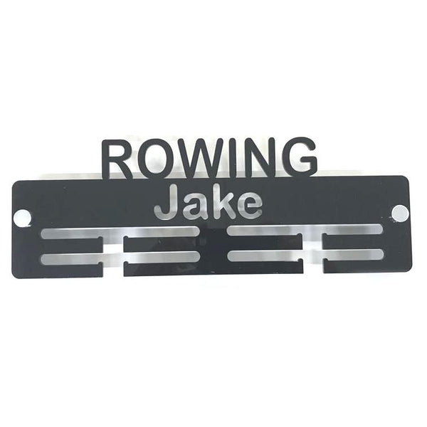 Personalised "Rowing" Medal Hanger