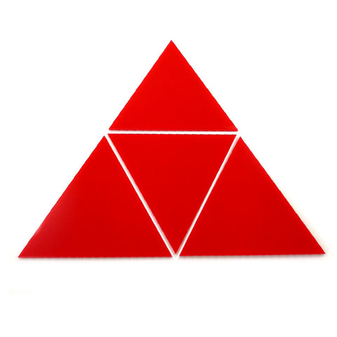 Triangular Tiles - Red