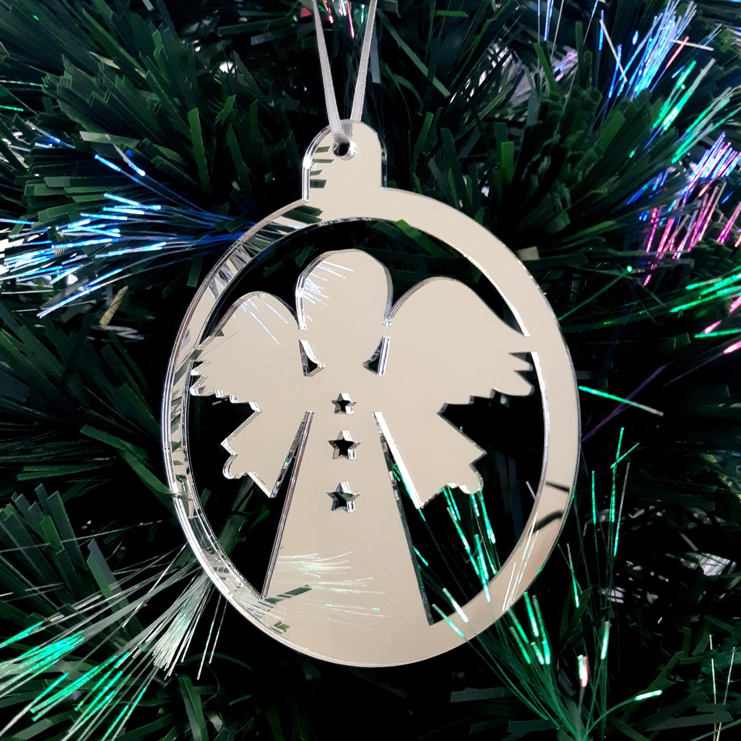 Round Angel Christmas Tree Decorations