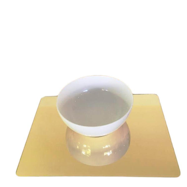 Rectangular Placemat Set - Gold Mirror
