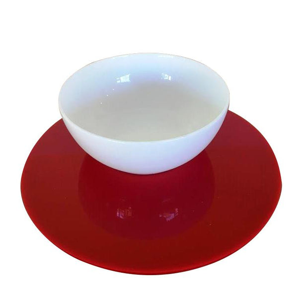 Round Placemat Set - Red