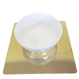 Square Placemat Set - Gold Mirror