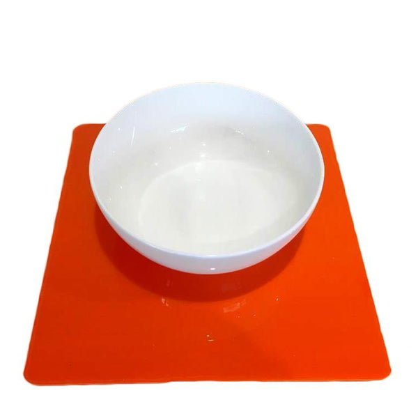 Square Placemat Set - Orange