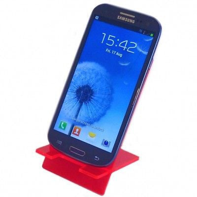 Red Desktop Smart Phone/Mini Tablet Stand
