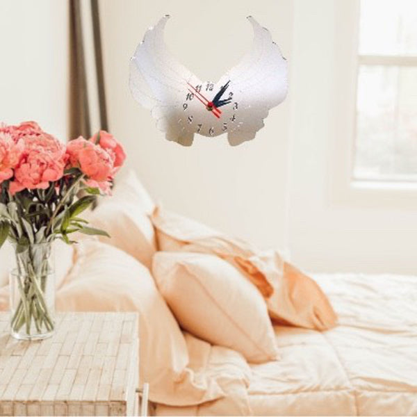 Angel Wings Shaped Clocks - Many Colour Choices