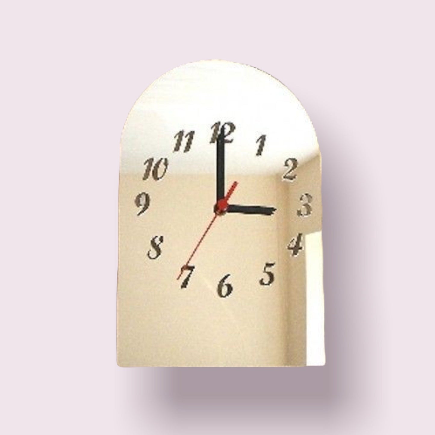 Arch Shaped Clocks - Many Colour Choices