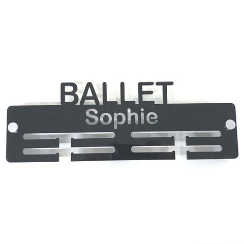 Personalised "Ballet" Medal Hanger