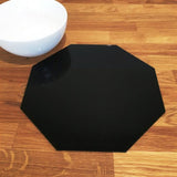 Octagonal Placemat Set - Black