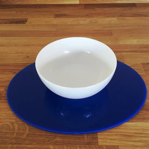 Oval Placemat Set - Blue