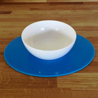 Oval Placemat Set - Bright Blue